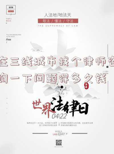 三线城市律师一年赚多少(律师的生存状况怎样？（律师在哪里执业比较适宜？）)