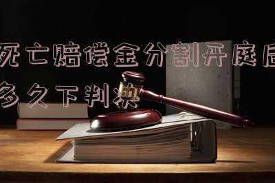死亡赔偿金不分割被起诉(丈夫意外去世公婆拒分儿媳赔偿款：她擅自将腹中胎儿流产)