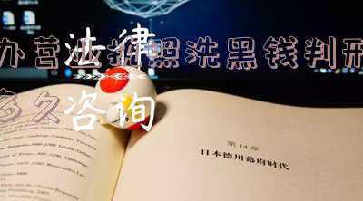 营业执照洗黑钱有法律责任吗(涉案金额500余万！俩男子为“挣钱”进班房)