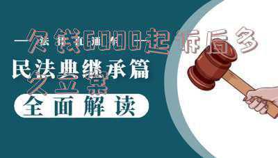 欠钱6000元可以起诉吗(父亲欠债后起诉儿子索6000元赡养费 法院：每月支付赡养费800元)