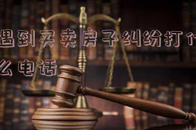 房屋买卖纠纷找什么部门解决(蚂蚁斗大象｜商品房陷阱：九大买卖纠纷热点与反击策略目录)