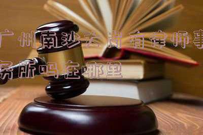 广州南沙区律师事务所(广州首家粤港澳联营律师事务所落户南沙)