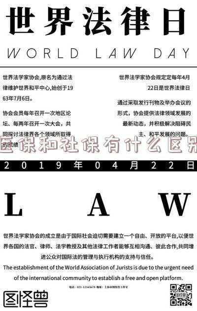 社保和医保有什么区别?-职工医保和社保有什么区别