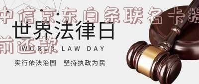 中信京东白条联名卡最高额度 中信京东白条联名卡最高额度是多少