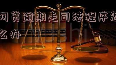 网贷逾期走司法程序怎么办