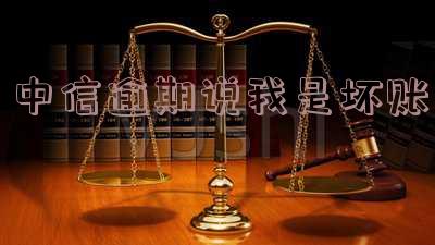 中信逾期说我是坏账