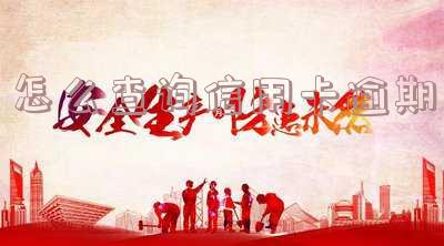怎么查询信用卡逾期有没有被起诉-怎么查询信用卡逾期有没有被起诉了