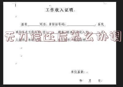 无力偿还借款怎么办 无力偿还借款怎么办理