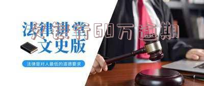 欠银行60万逾期怎么办-欠银行60万逾期怎么办理