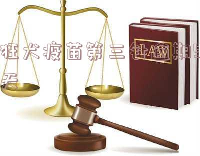 狂犬疫苗第三针逾期9天