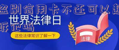 盗刷的信用卡还需要本人还吗「盗刷的信用卡还需要本人还吗」
