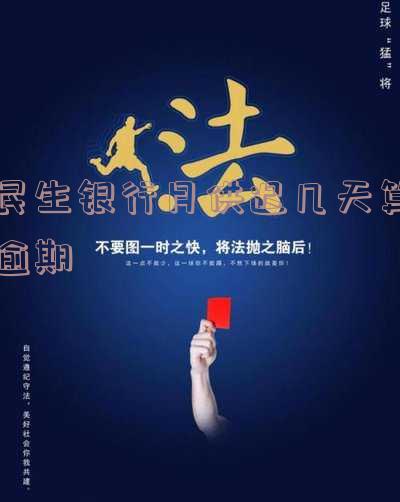 民生银行贷款还款宽限期有几天,民生银行贷款还款宽限期有几天啊