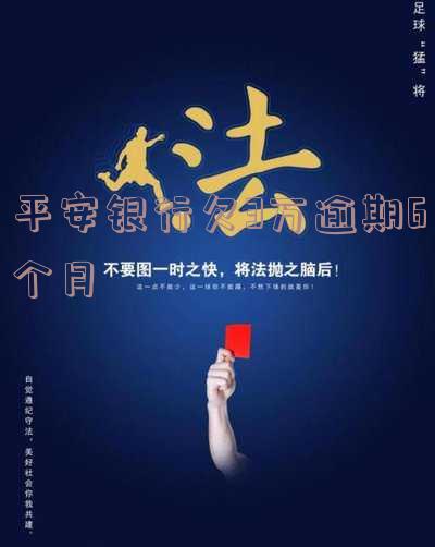 平安银行欠3万逾期6个月