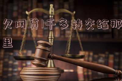 欠网贷1千多转交给那里人-欠网贷1千多转交给那里人了
