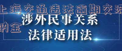 上海交通违法逾期交滞纳金