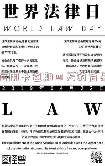 信用卡逾期四天的后果是什么?