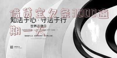 借贷宝欠条3000逾期一天会怎么样处理?