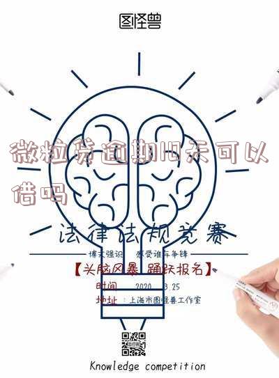 微粒贷逾期10天可以借吗