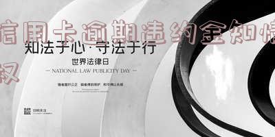 欠信用卡违约金怎么算利息和减免?