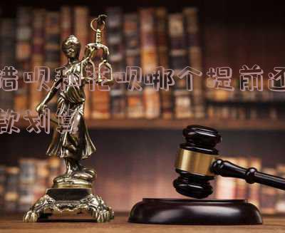 借呗和花呗哪个提前还款划算点?是否有利息?如何选择提前结清?