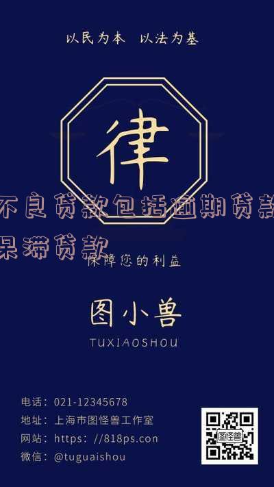 不良贷款包括哪两类
