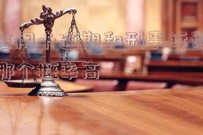 信用卡逾期和刑事诉讼哪个概率高一点,欠信用卡民事诉讼和刑事责任