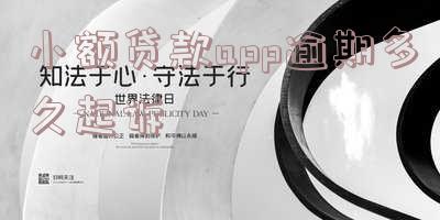 小额贷款app逾期多久起诉成功率高