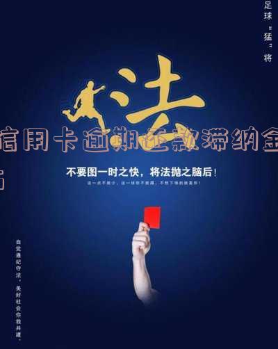 信用卡逾期还款滞纳金怎么收取及算法