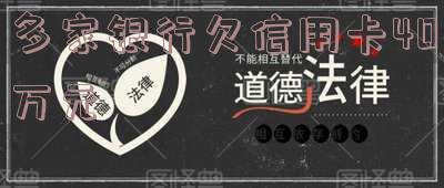 欠银行信用卡40万判多少年
