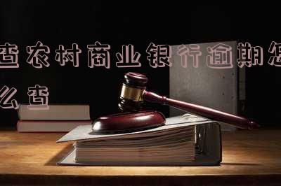 查农村商业银行逾期怎么查询记录电话及征信