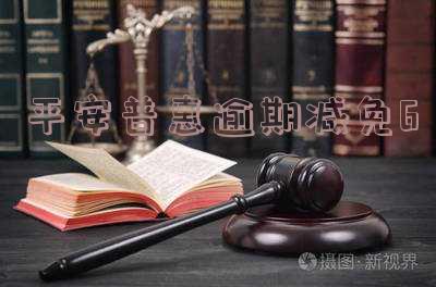 平安普惠逾期减免6