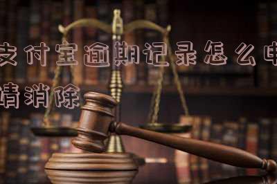 支付宝逾期记录怎么申请消除