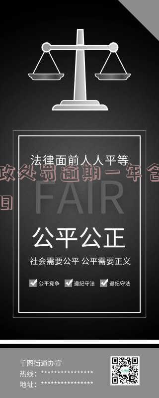 行政处罚缴纳罚款延期一年