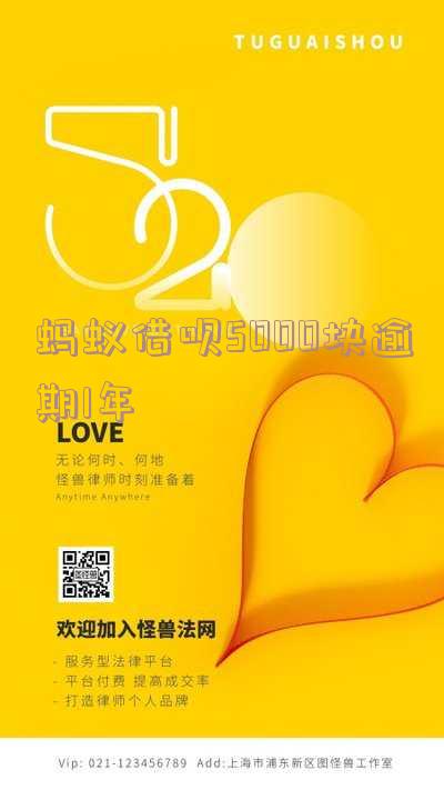 蚂蚁借呗5000块逾期1年怎么办,会被起诉吗?