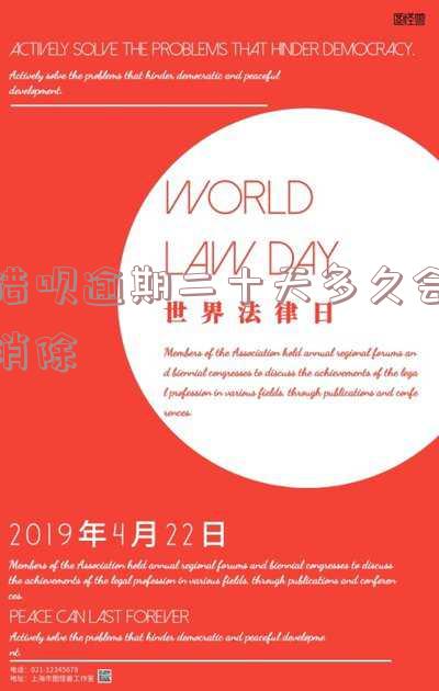 借呗逾期二十天多久会消除记录及后果
