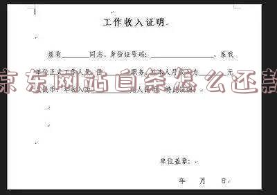 京东白条怎么还款可以用微信支付吗?
