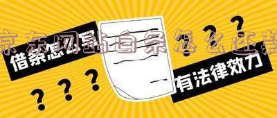 京东网站白条怎么还款