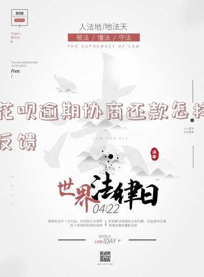 花呗逾期协商还款怎样反馈