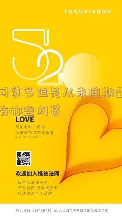 网贷多但从未逾期贷款会有影响吗?