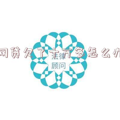 网贷欠了10多万，如何处理和拯救？