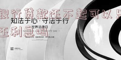 银行贷款还不上,能否只还本金?