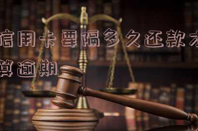 信用卡要隔多久还款才算逾期？详细解析与建议