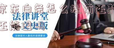 京东白条如何提前还款？详细步骤解析