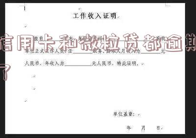 信用卡和微粒贷都逾期了:如何还款及法律后果