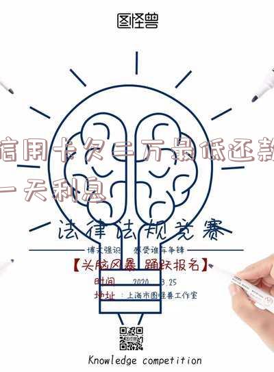 欠信用卡2万最低还款：金额、利息及计算方法全解析