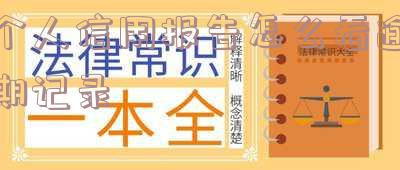 个人信用报告如何看逾期，解析个人信用报告：如何查看逾期记录？