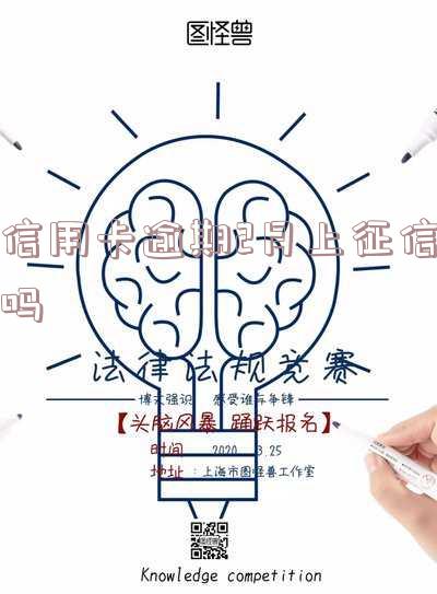 信用卡逾期2月上征信吗-信用卡逾期2月上征信吗有影响吗