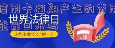 信用卡逾期费用，别忽视！信用卡逾期费用的惊人真相