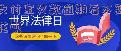 支付宝逾期还款:花呗无法使用,如何解决?